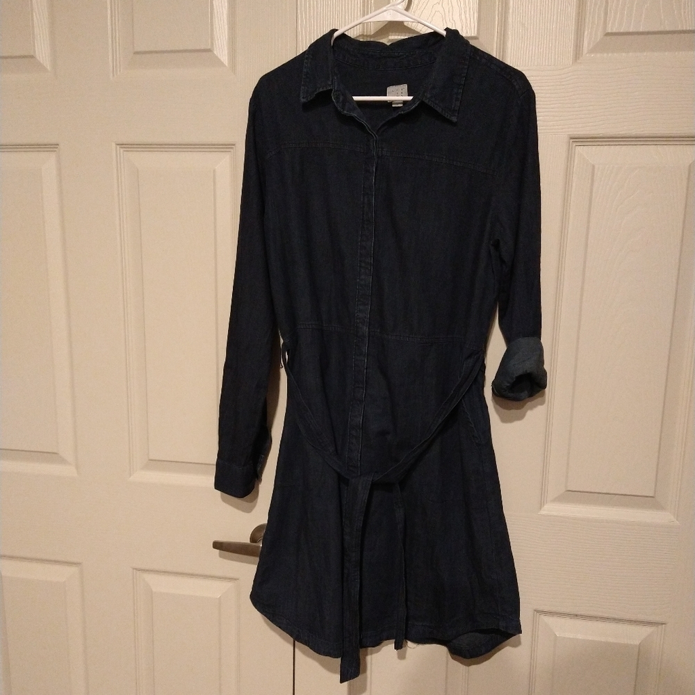 A New Day denim dress - sz large